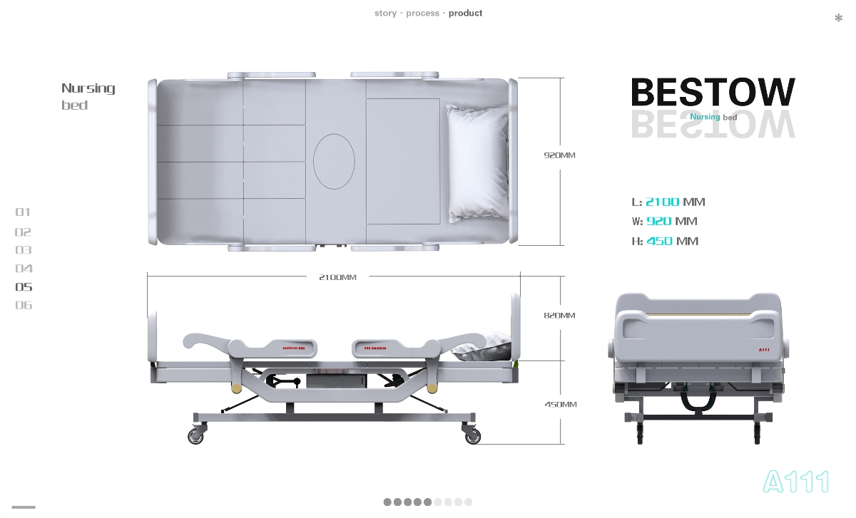 BESTOW 護理床設(shè)計|產(chǎn)品設(shè)計|LI.C