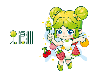 小吃LOGO水果LOGO休闲手绘LOGO食品LOGO设计