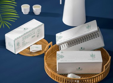 苗族元素茶叶包装设计白铁盒礼盒设计