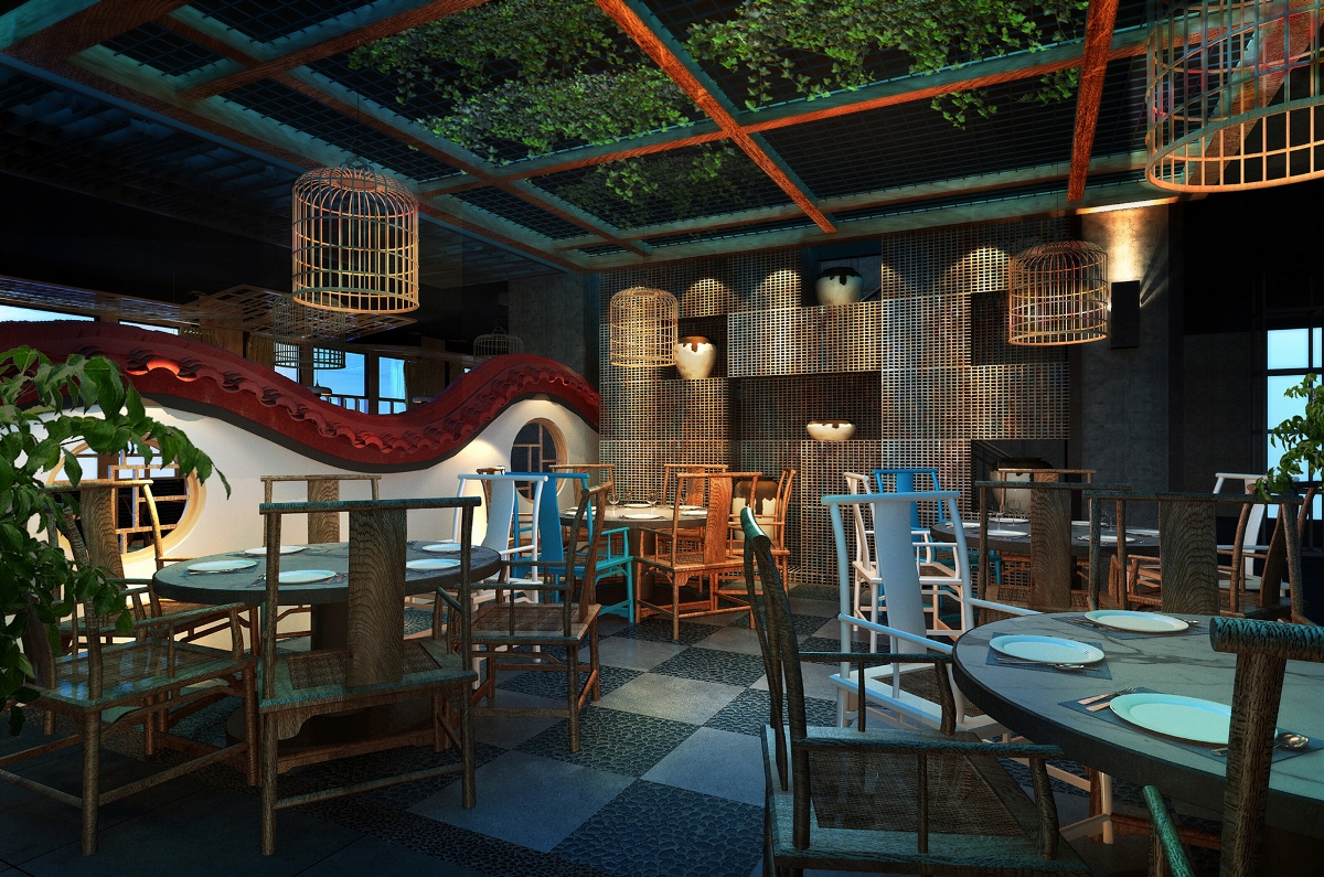 杭州品尚设计︱西宁中秋餐厅设计