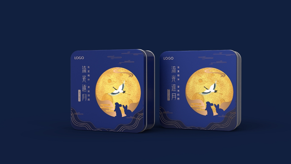 月饼铁盒包装设计 × 创博CB