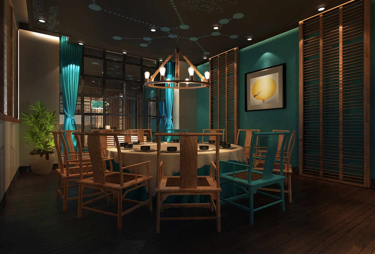 杭州品尚设计︱西宁中秋餐厅设计