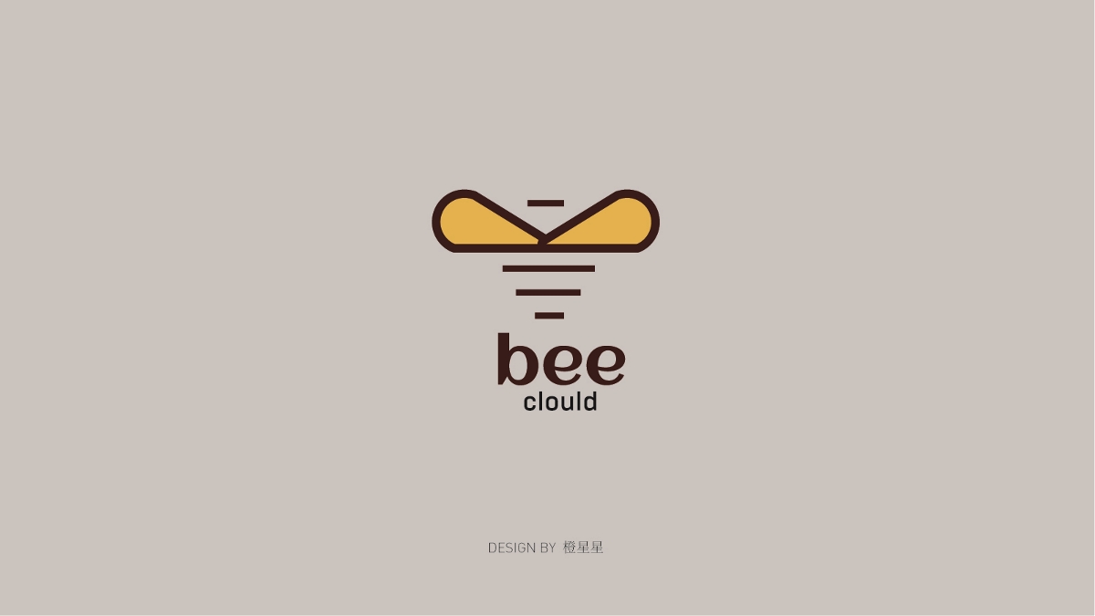 关于蜜蜂的logo设计