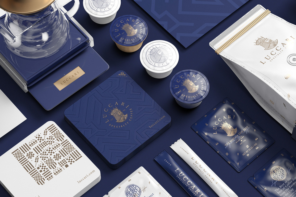 皇室咖啡特色标识品牌视觉设计