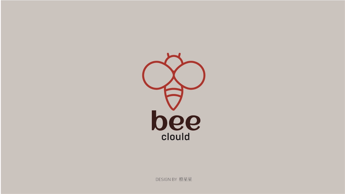 关于蜜蜂的logo设计