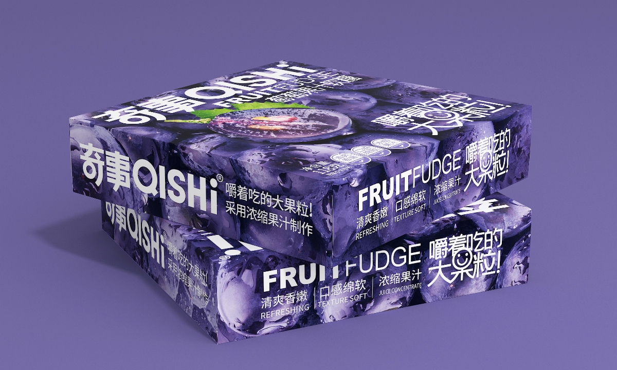 奇事果汁软糖-品牌包装设计