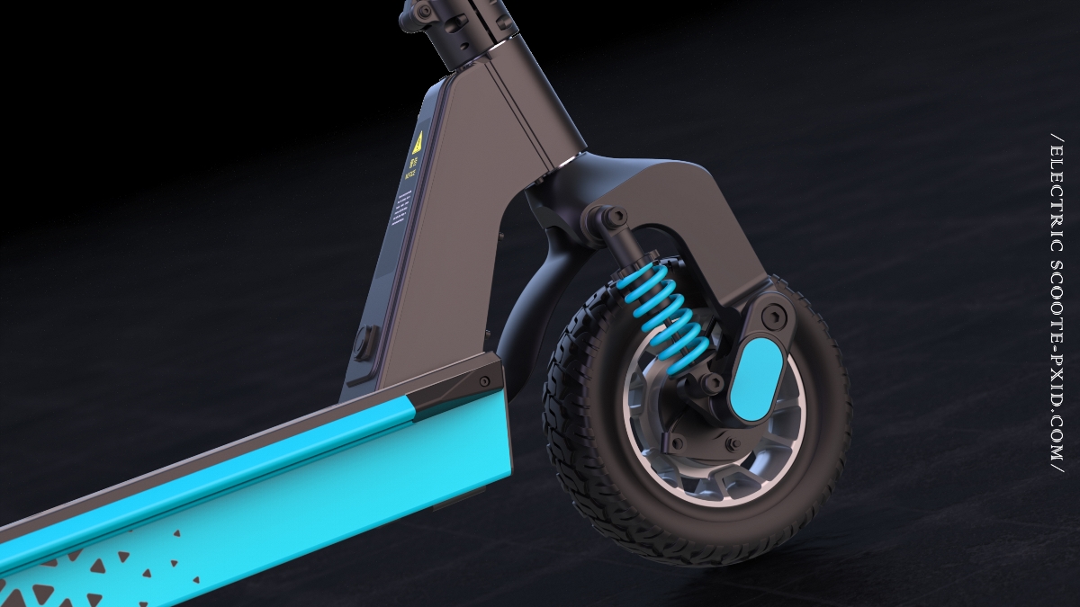 PXID工业设计-W1电动滑板车设计