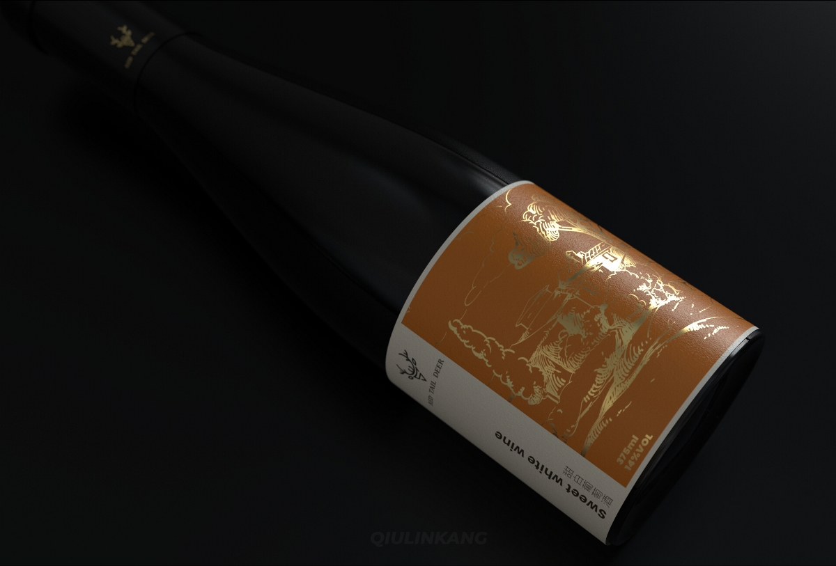 DED TAIL DEER丨甜葡萄酒包装设计 