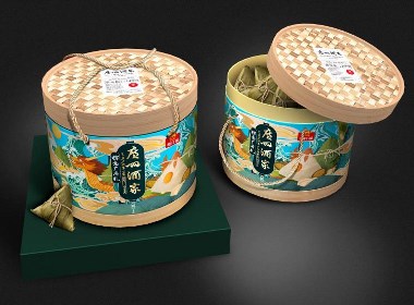 广州酒家端午节粽子礼盒设计