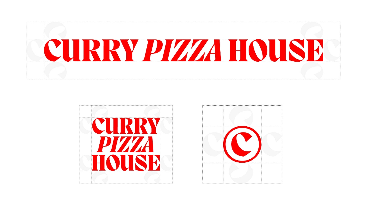 Curry Pizza House比萨餐厅品牌VI设计