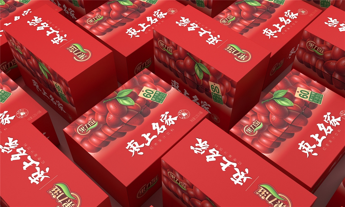 果力滋红枣果汁—徐桂亮品牌设计