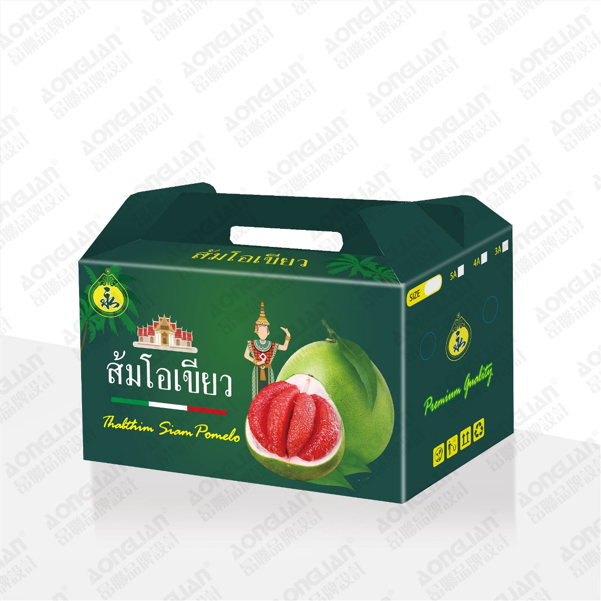 泰国红柚包装设计案例
