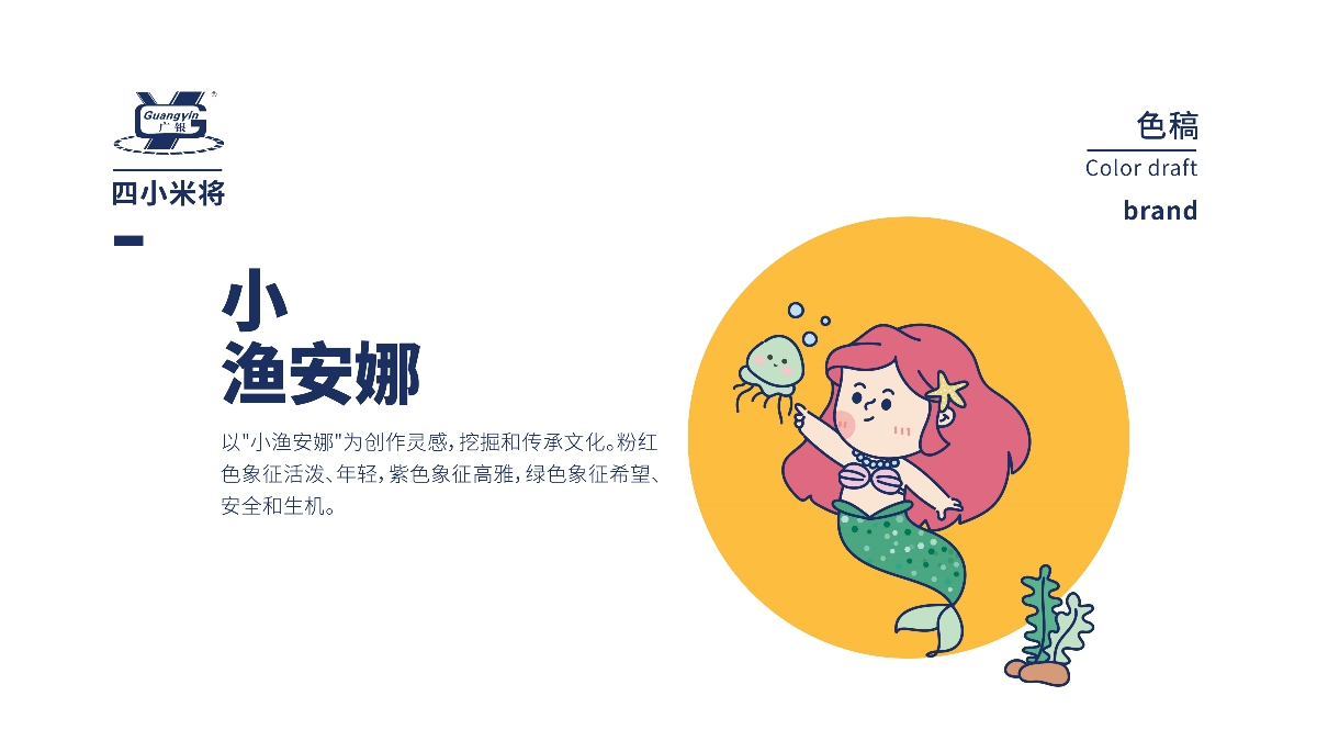 廣銀米業-四小米將-IP卡通形象