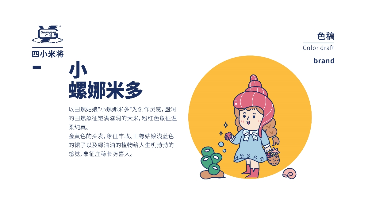 廣銀米業-四小米將-IP卡通形象