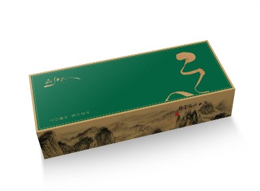 绿色茶盒包装设计