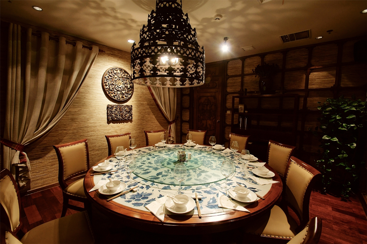 杭州品尚设计︱北京绿茶餐厅设计
