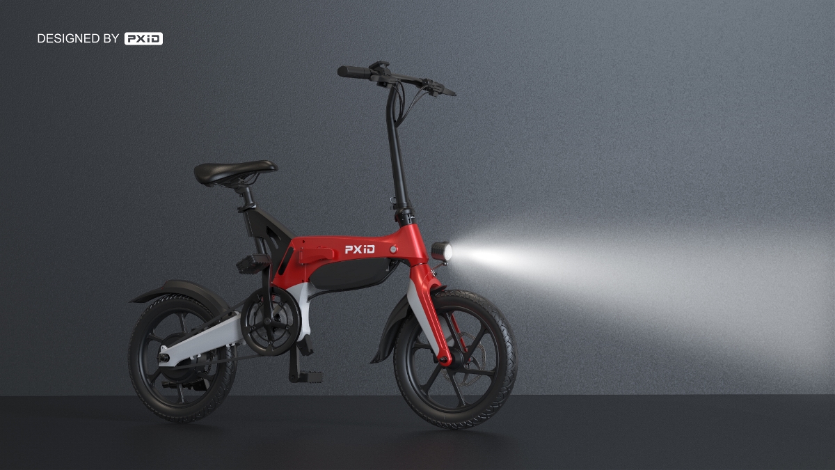 P2折叠电动自行车设计-PXID工业设计