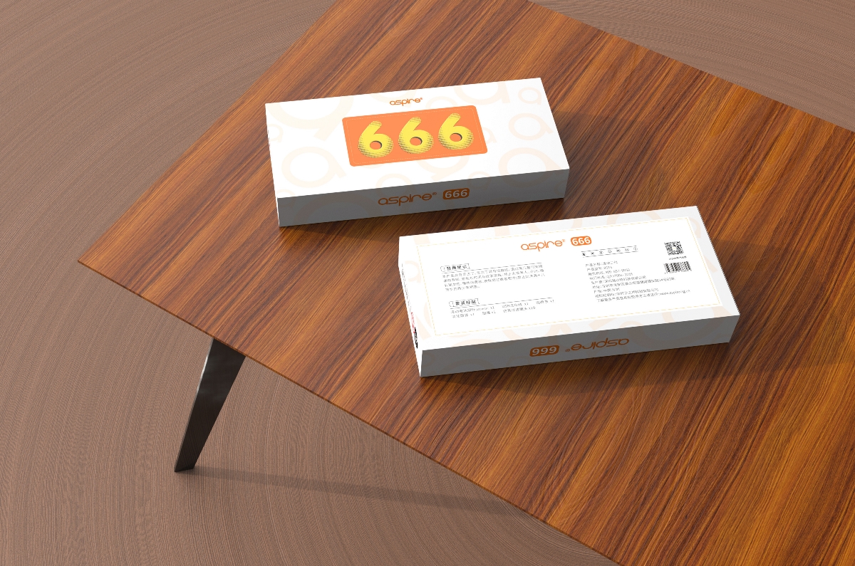 666 系列电子烟 包装设计