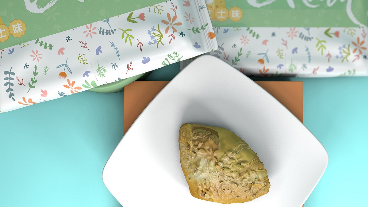 斯沃德×哂麦食品丨小小面包丨包装设计