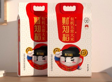 財知稻×大米包裝 包裝設計