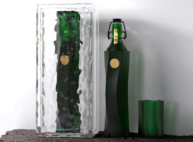 古一设计×海伦司｜粉丝限量版海带啤酒瓶设计