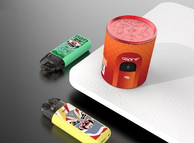 18氪電子煙包裝設計（罐子）