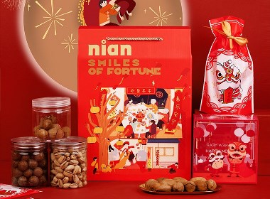 【方森园】新年礼盒包装设计——《欢聚年年》 