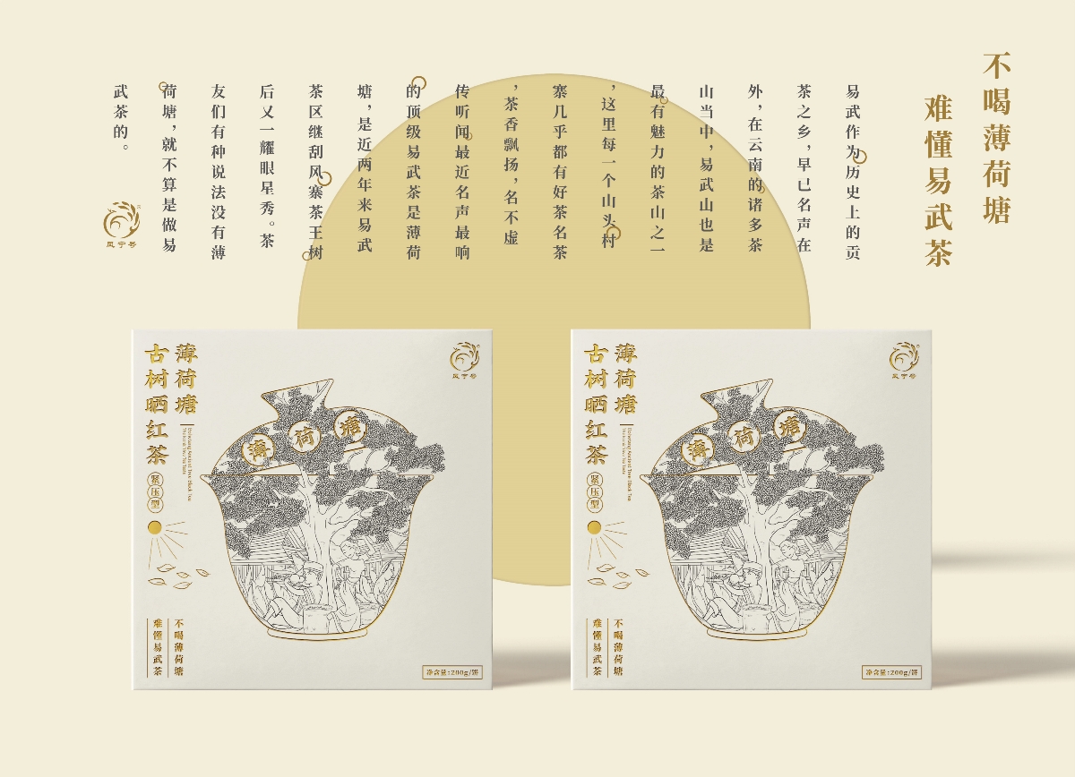 凤宁号茶叶礼盒设计