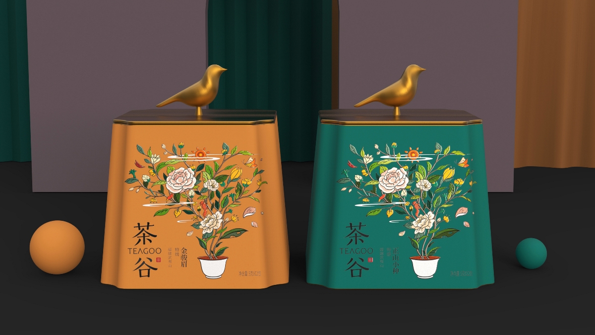 茶谷 TEAGOO | 茶叶品牌包装设计