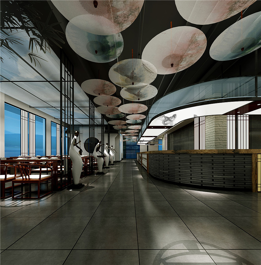 郑州主题餐厅装修公司人民公社中式餐厅设计案例