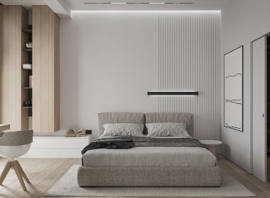 高级灰色系小空间公寓设计 既优雅又舒适！