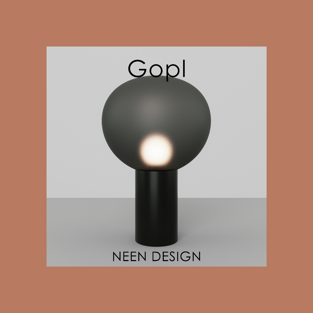 Gopl Table lamp.丨NEENDESIGN 尼恩设计