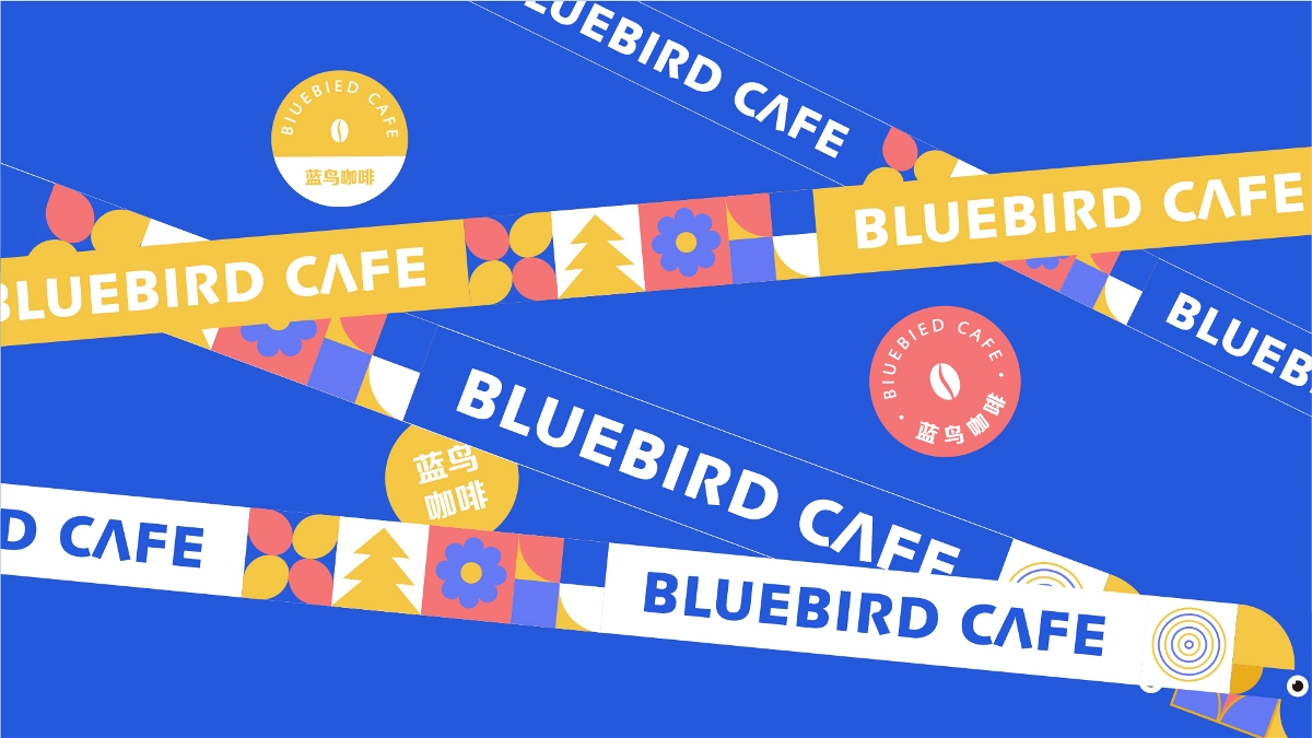 Bluebird Cafe 蓝鸟咖啡·品牌设计