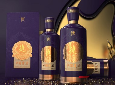 贵州酱香白酒包装设计 插画风格酱酒设计