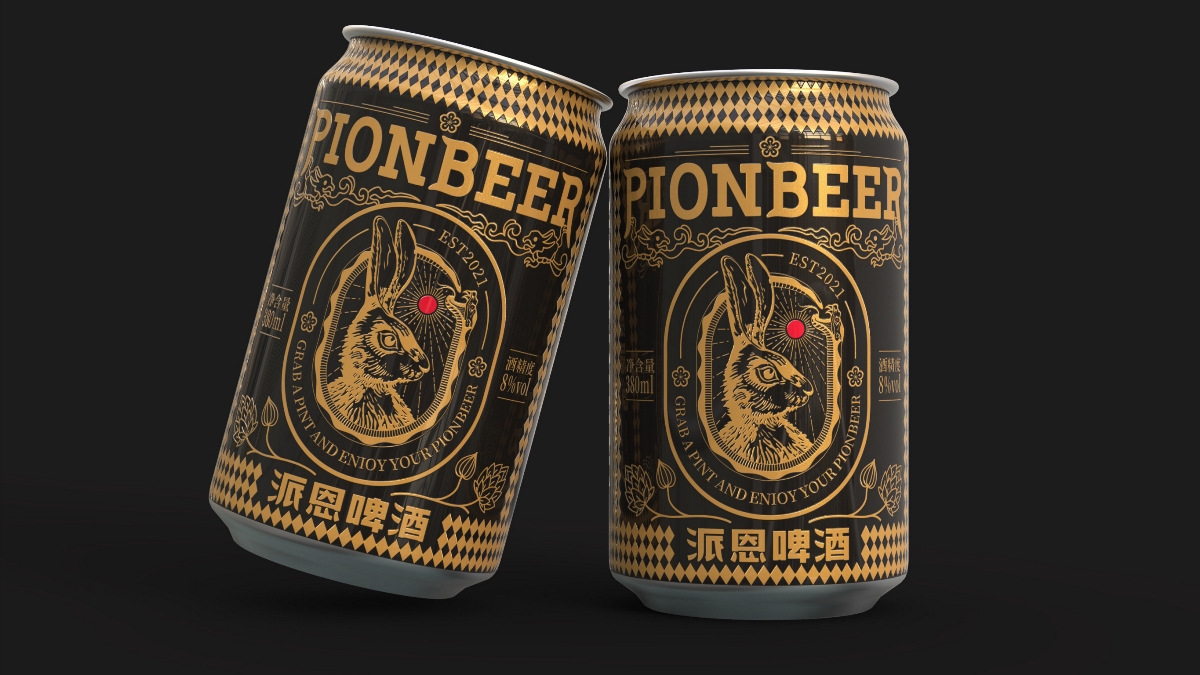 新作發布 | 派恩啤酒PIONBEER?品牌包裝設計