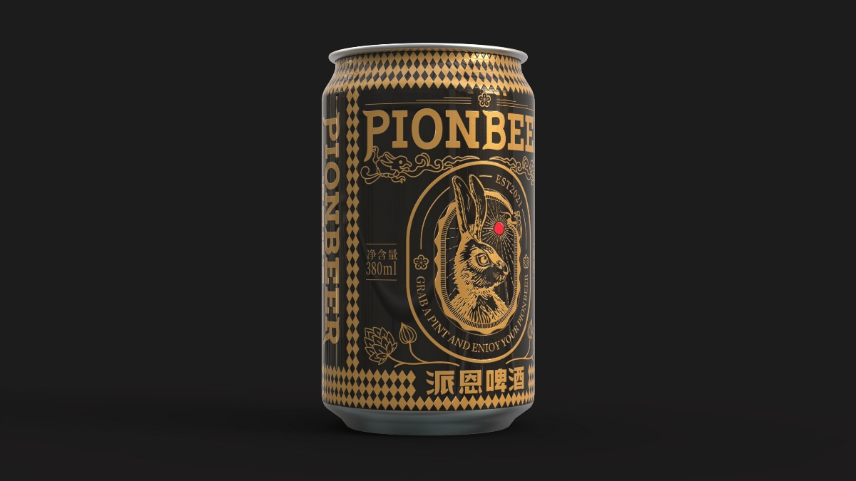 新作發(fā)布 | 派恩啤酒PIONBEER?品牌包裝設(shè)計