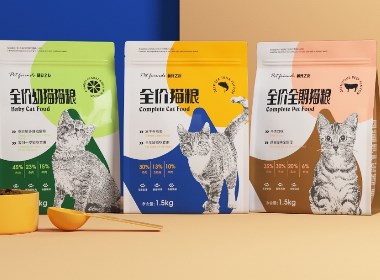 猫粮包装设计©刘益铭原创作品