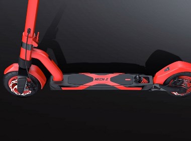 哈士奇設計作品 - 滑板車