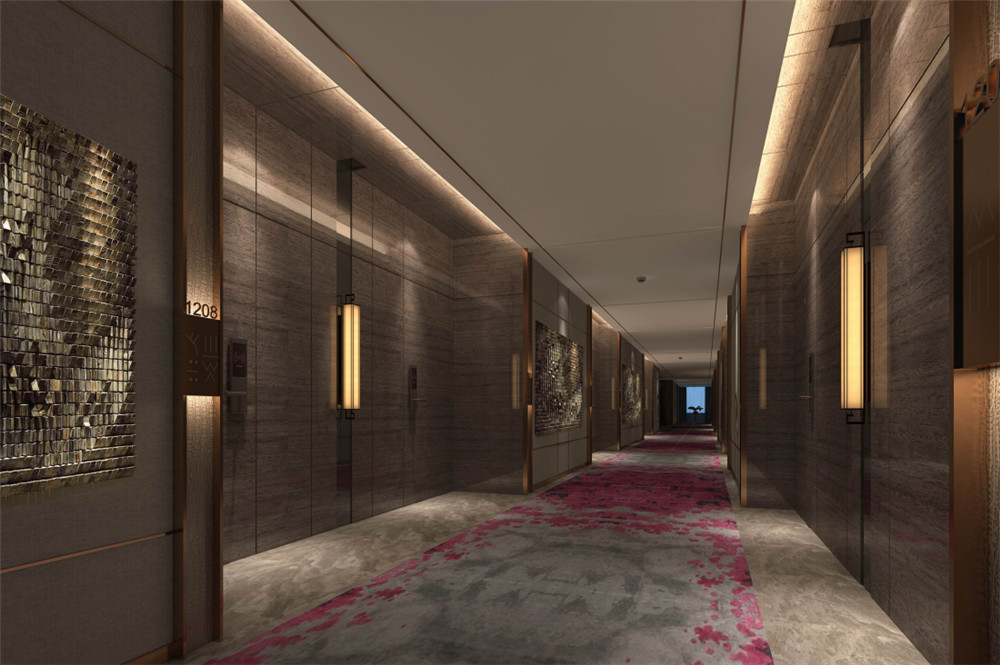 郑州酒店设计公司华阳国际饭店星级酒店装修案例