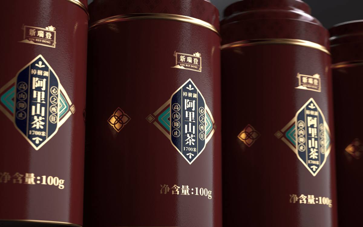 DODE CASE✖️新瑞登高山茶包装形象设计