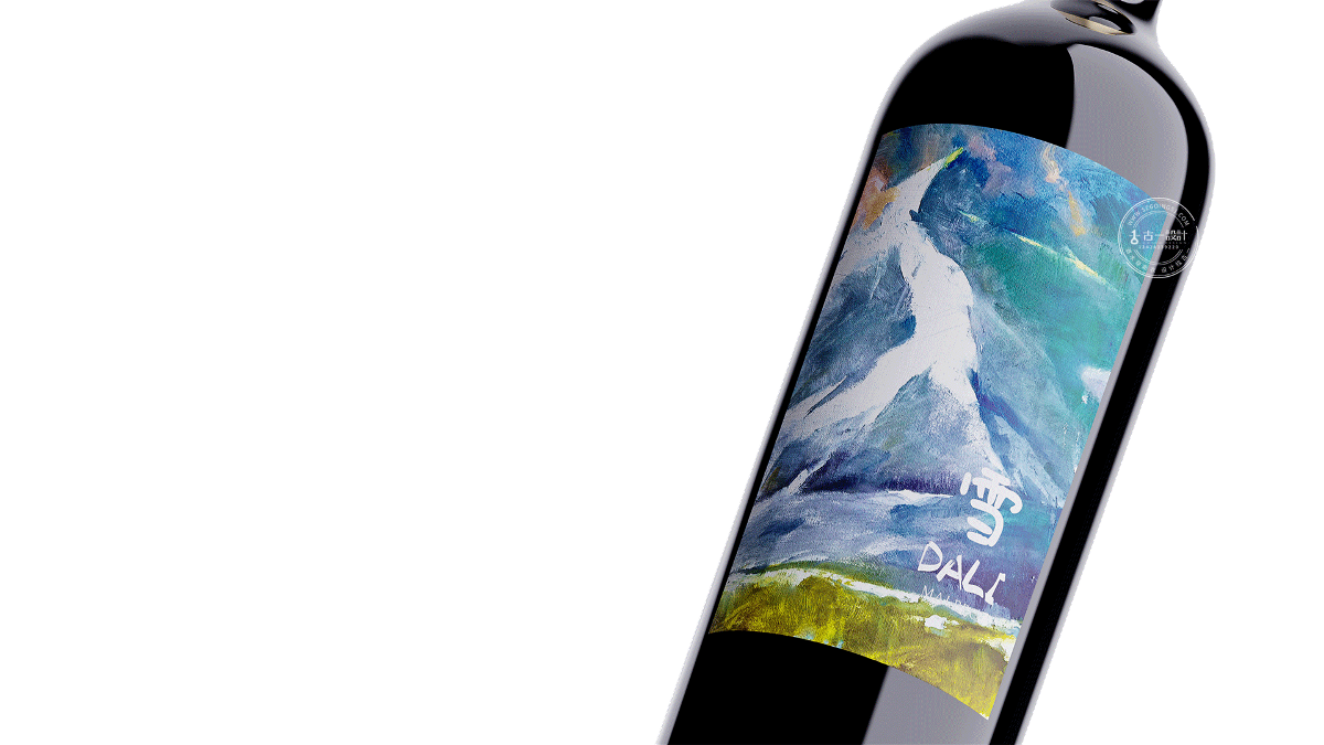 【下关风吹上关花 / 洱海月照苍山雪】 风花雪月红酒包装设计