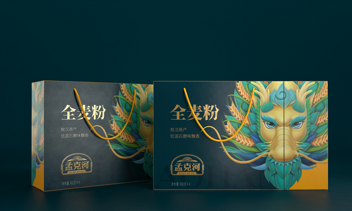 孟克河敖漢小米—徐桂亮品牌設(shè)計(jì)