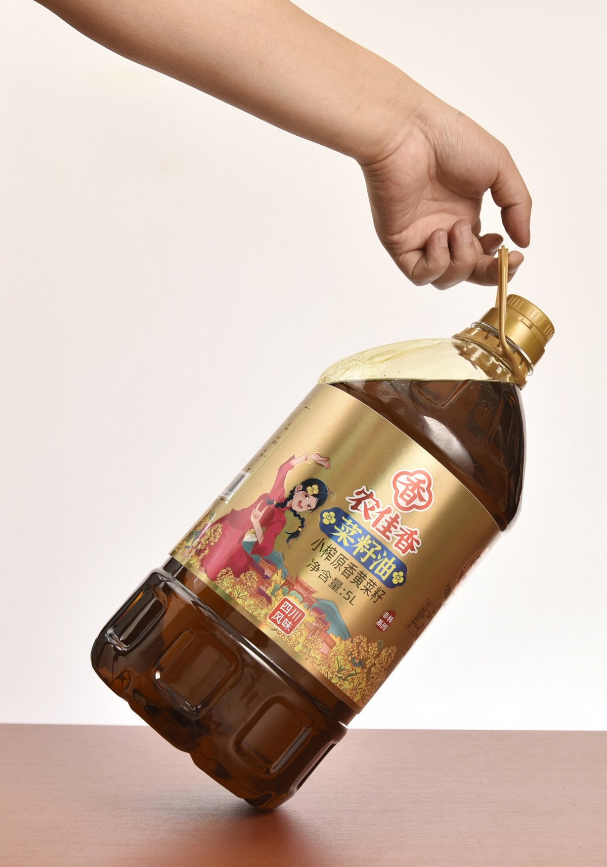 农佳香品牌丨菜籽油包装设计 丨 四川风味