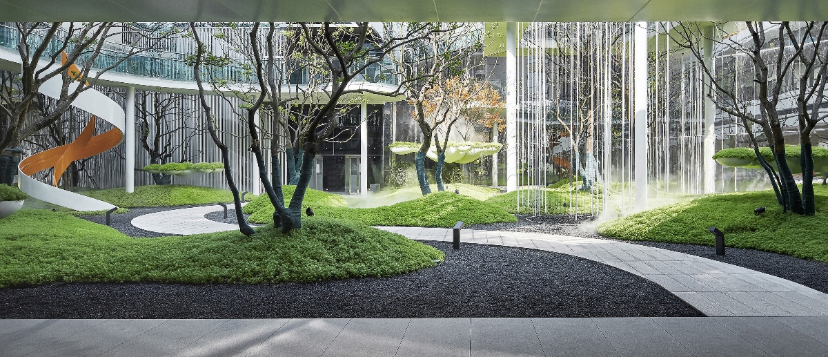 零次方空间设计 | 金辉 · 自然融入城市艺术新地标