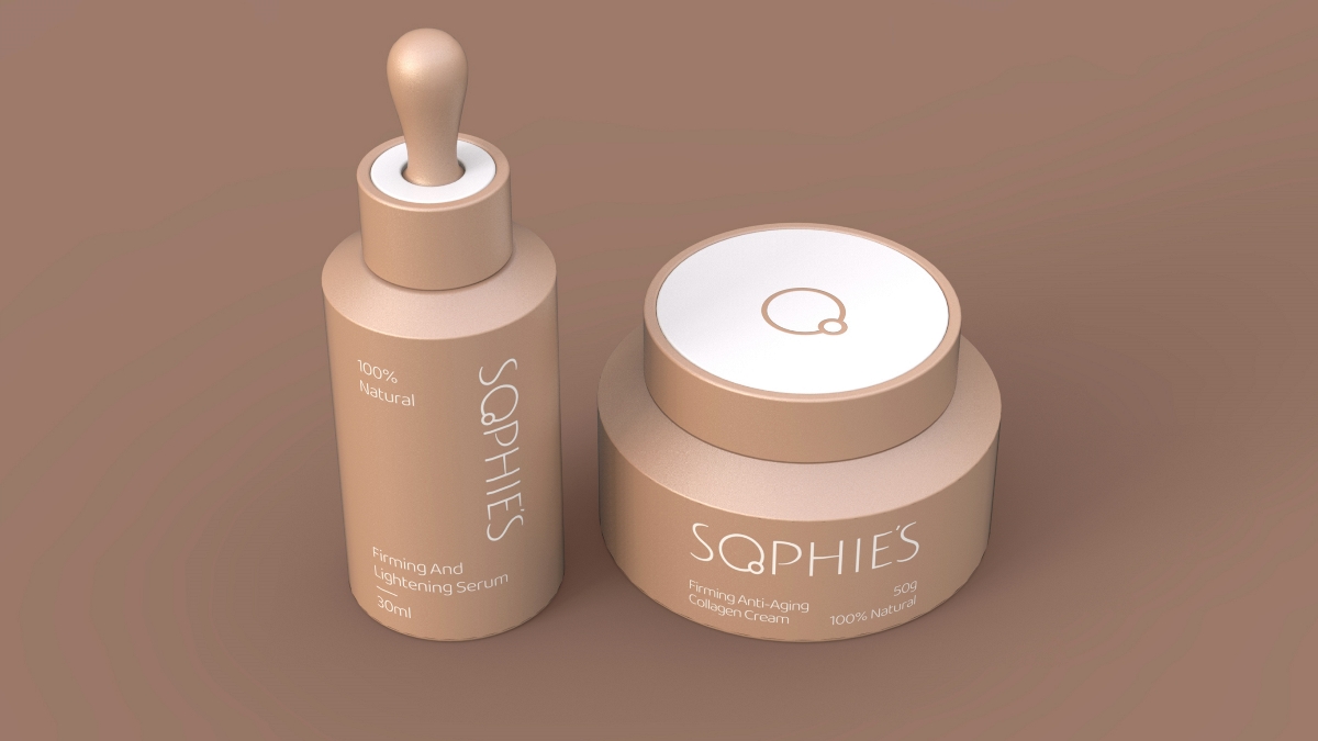 sophie's™护肤品LOGO及包装设计