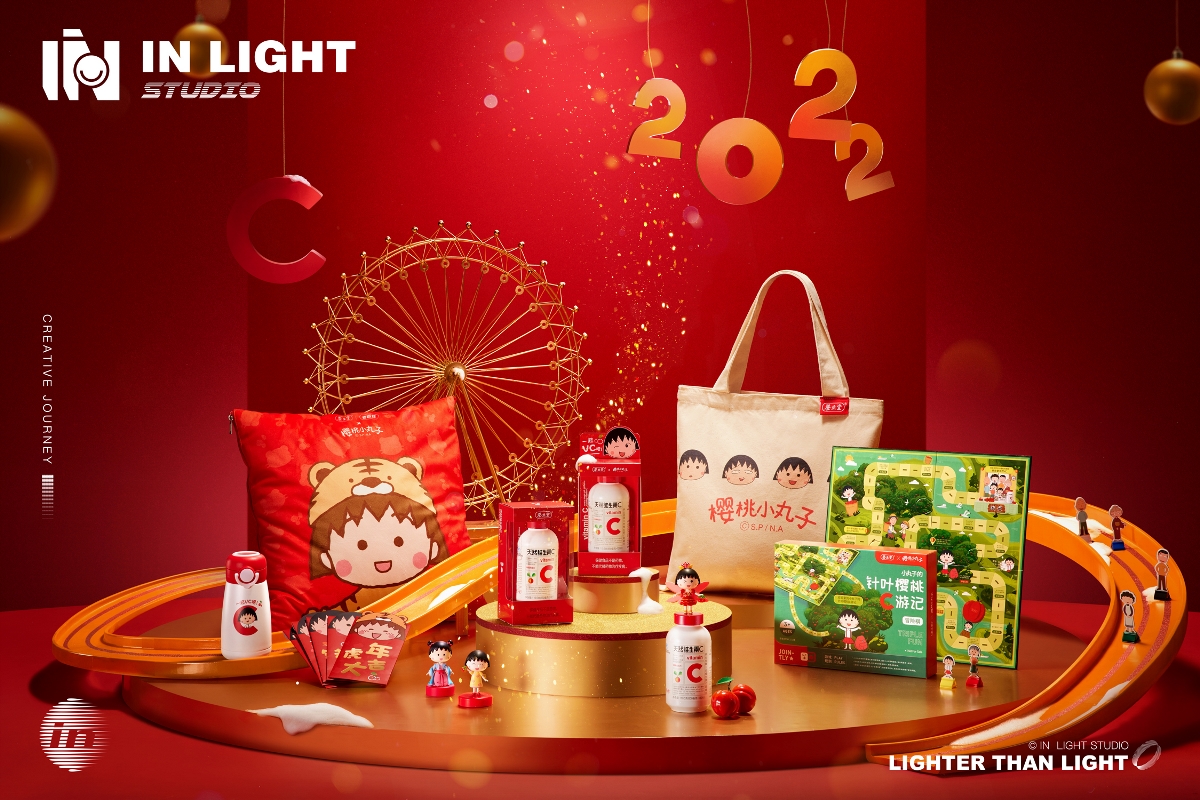 養(yǎng)生堂 X INLIGHT l 櫻桃小丸子 l 新年合集