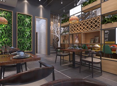 淄博设计中西连锁餐厅港式茶餐厅的装修公司