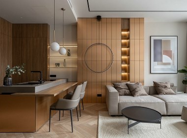 52㎡小空间公寓设计+小而美的高级感
