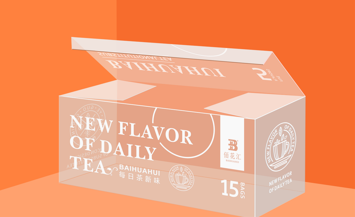 每日茶新味 花茶包装设计