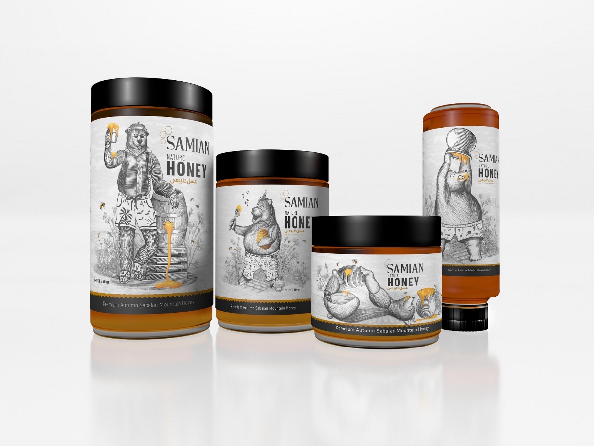 晨狮设计观点|萨米安蜂蜜包装设计